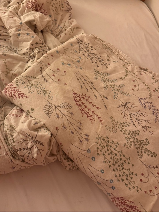 L.L. Bean Other - L.L. Bean flannel Botanical Floral Percale Sheet Collection queen